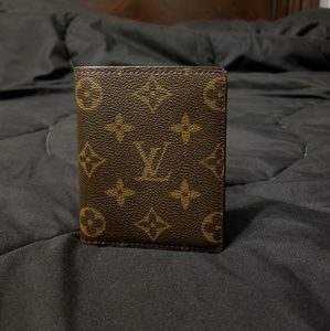louis vuitton canvas men's wallet